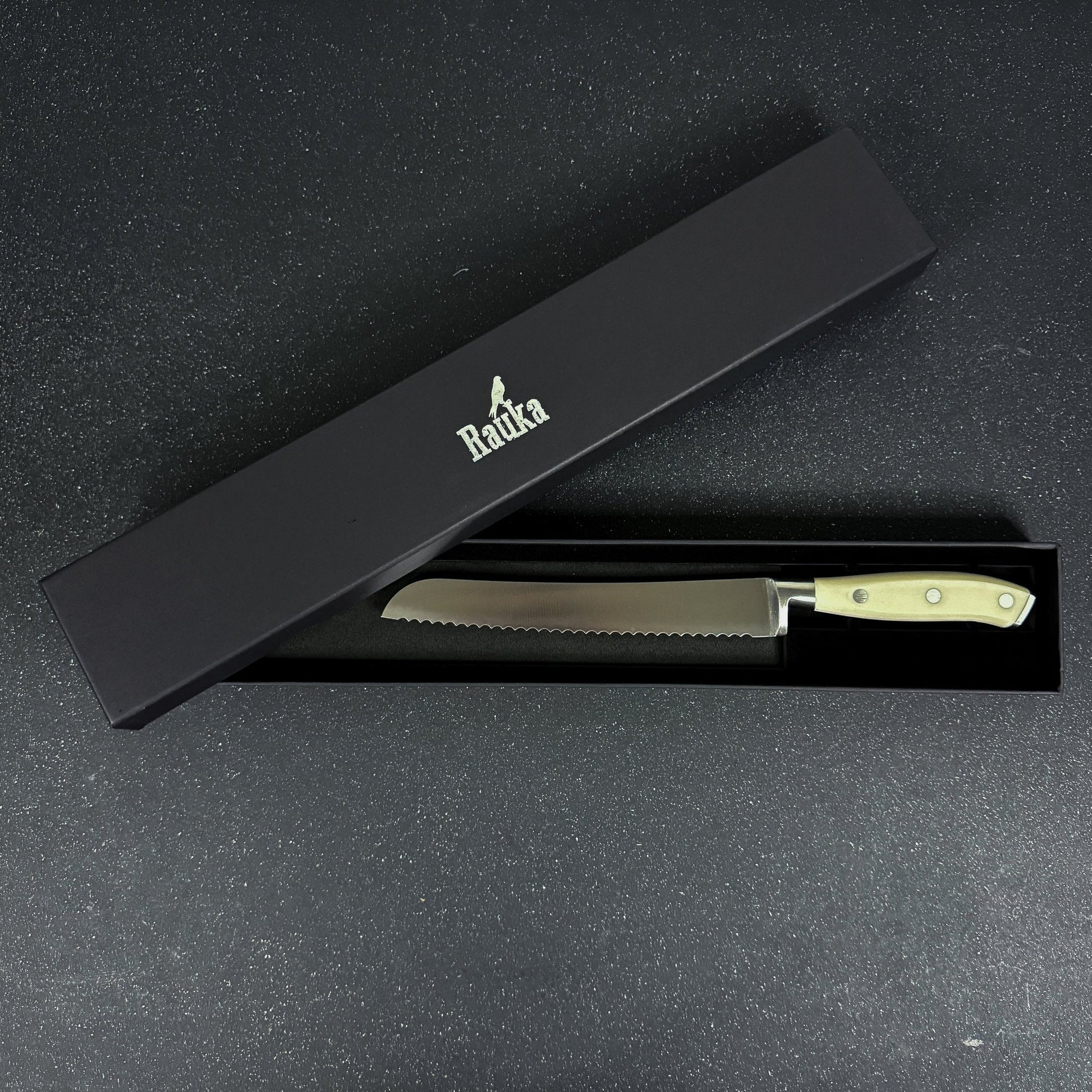 Cuchillo Panero de Acero Inoxidable 32cm "Leonera"-Cuchillos