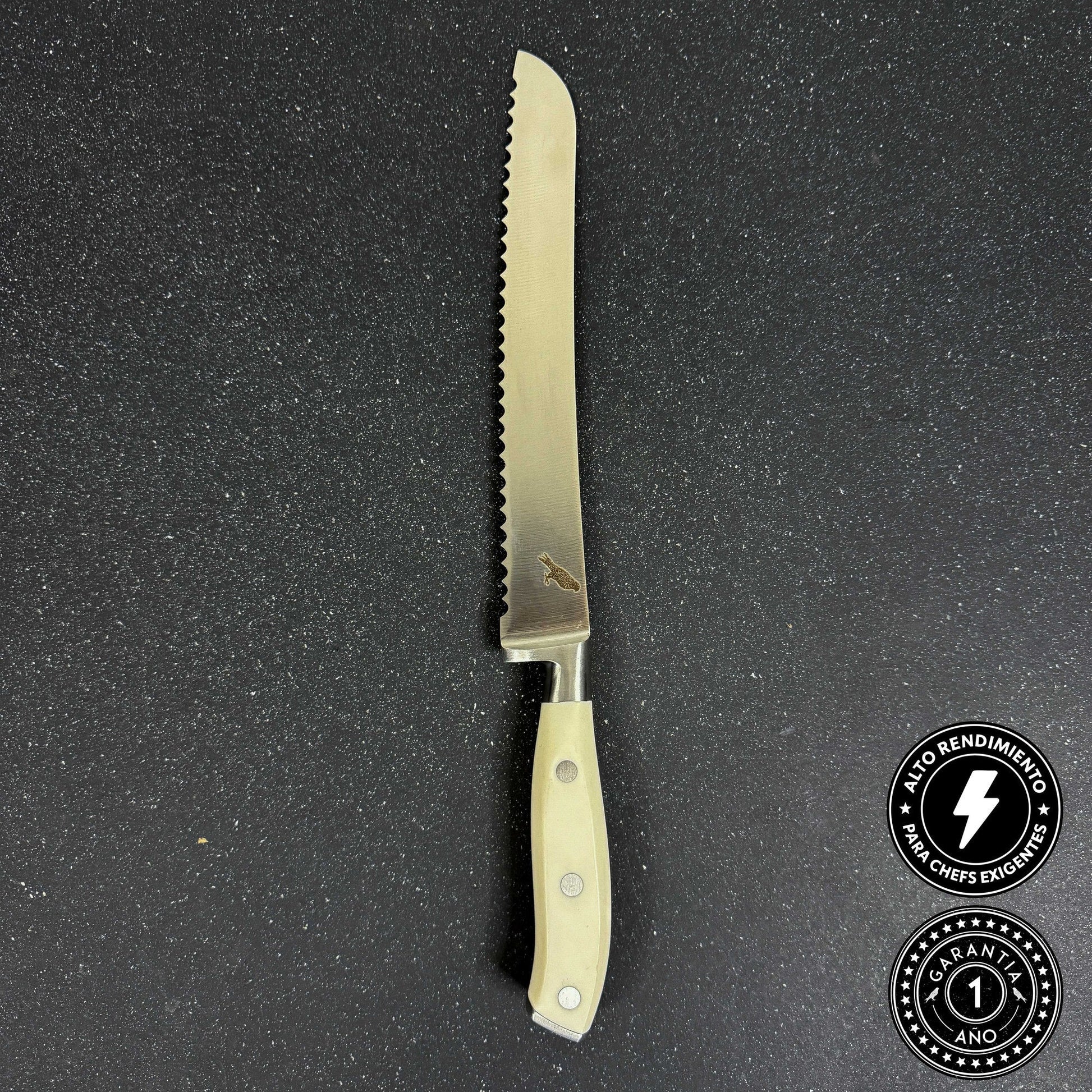 Cuchillo Panero de Acero Inoxidable 32cm "Leonera"-Cuchillos