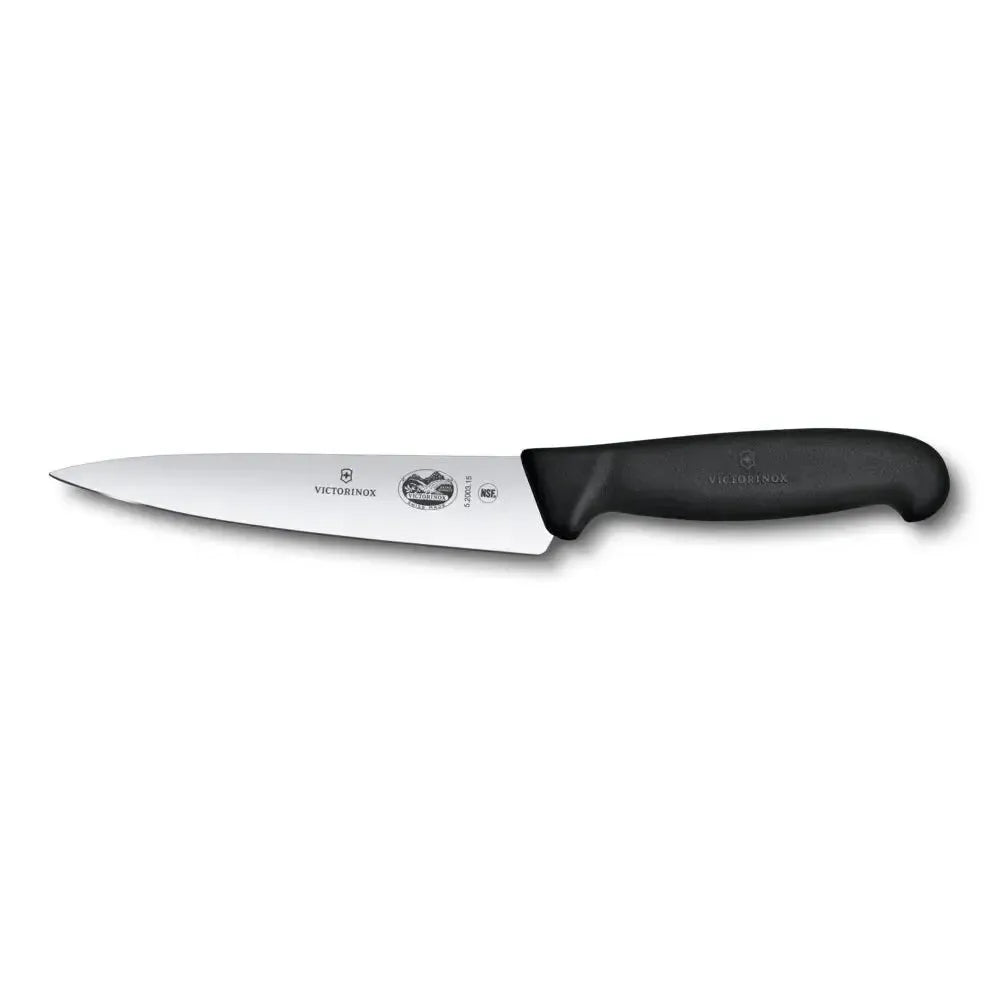 Cuchillo para chef fibrox 15 cm negro-Cuchillos