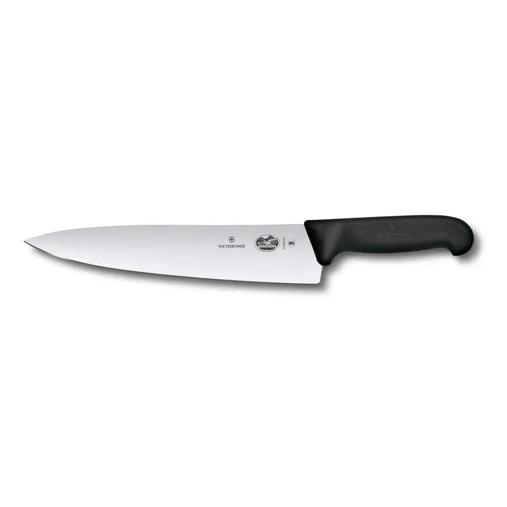 Cuchillo para chef fibrox 25 cm negro-Cuchillos