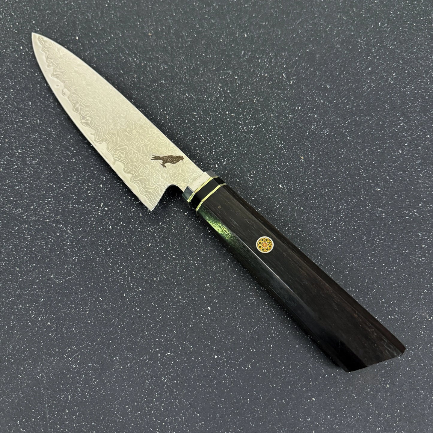 Cuchillo Puntilla Damasco 27cm "Iwa"-Cuchillos