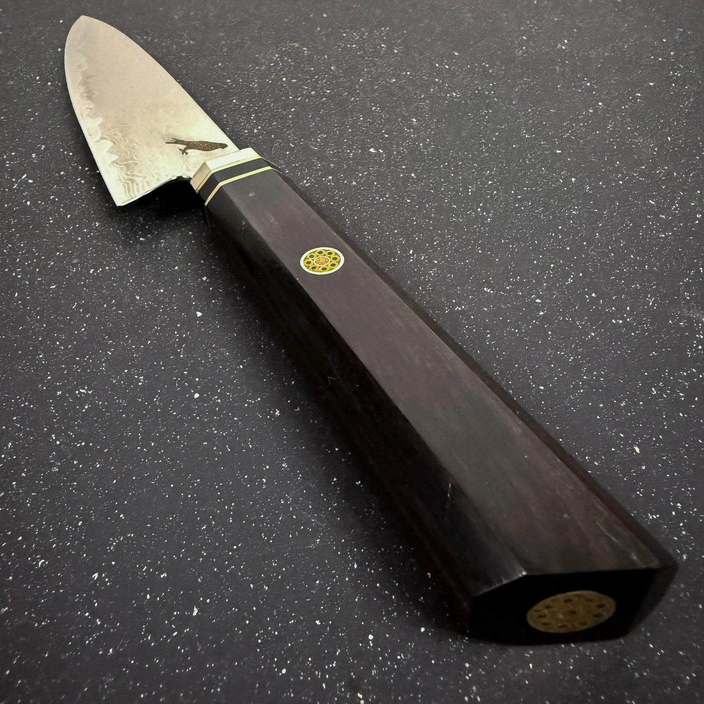 Cuchillo Puntilla Damasco 27cm "Iwa"-Cuchillos
