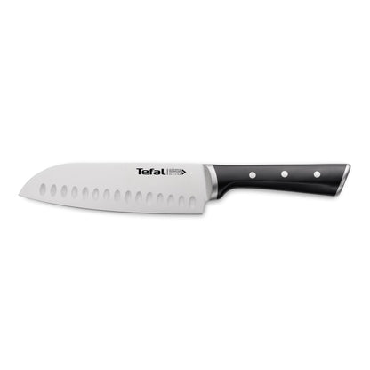 Cuchillo Santoku Ice Force 18 Cm Tefal2#Negro