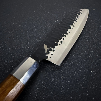 Cuchillo Santoku de Cocina de Acero Inoxidable 32cm "Hika" Rauka-Cuchillos