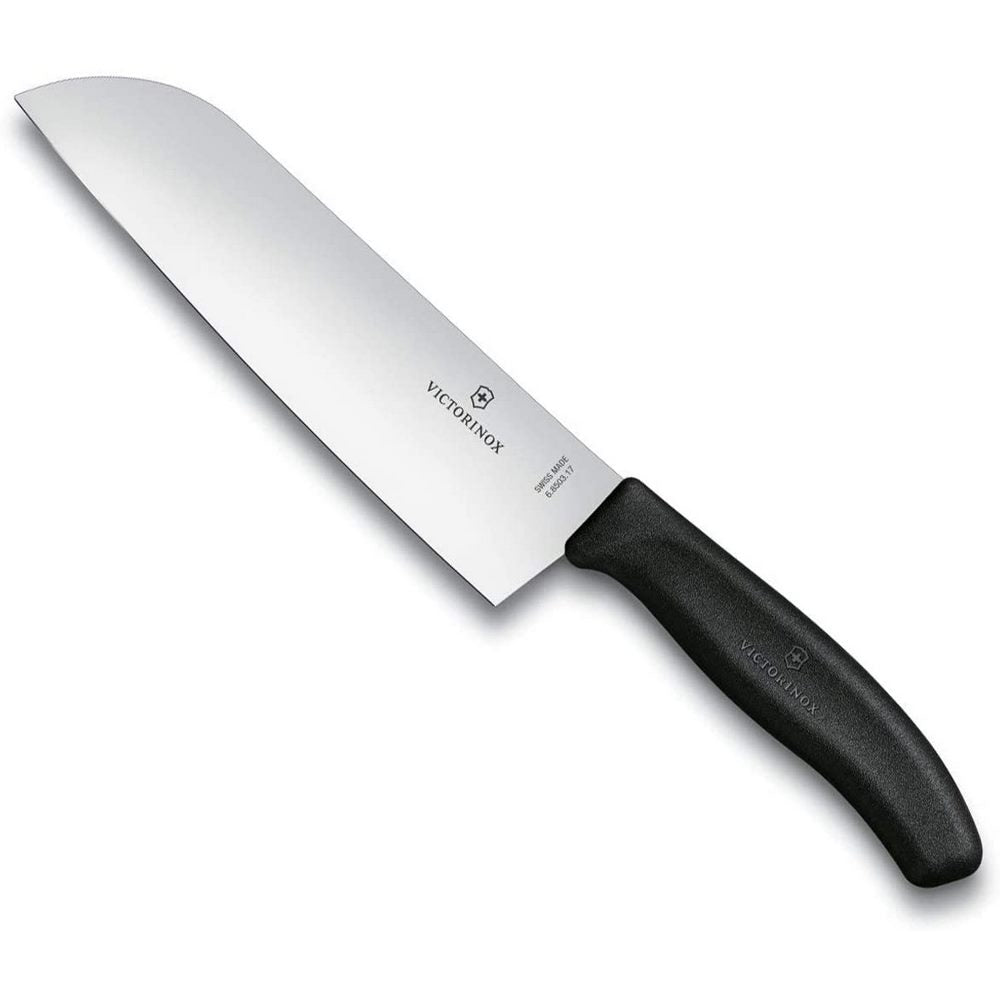 Cuchillo Santoku Swiss Classic Blister Hoja 17 Cm Victorinox2#Negro