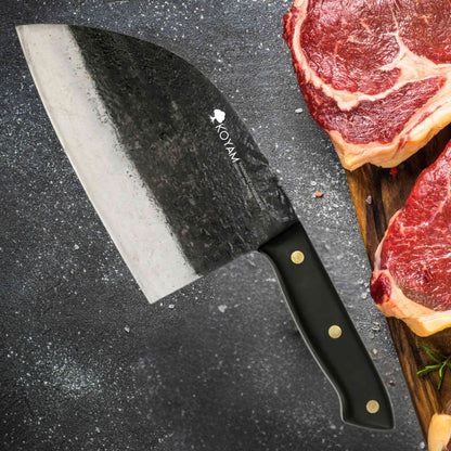 Cuchillo Carnicero 17,5 Cm Acero 1.4116 Forjado Hecho a Mano Koyam1#undefined