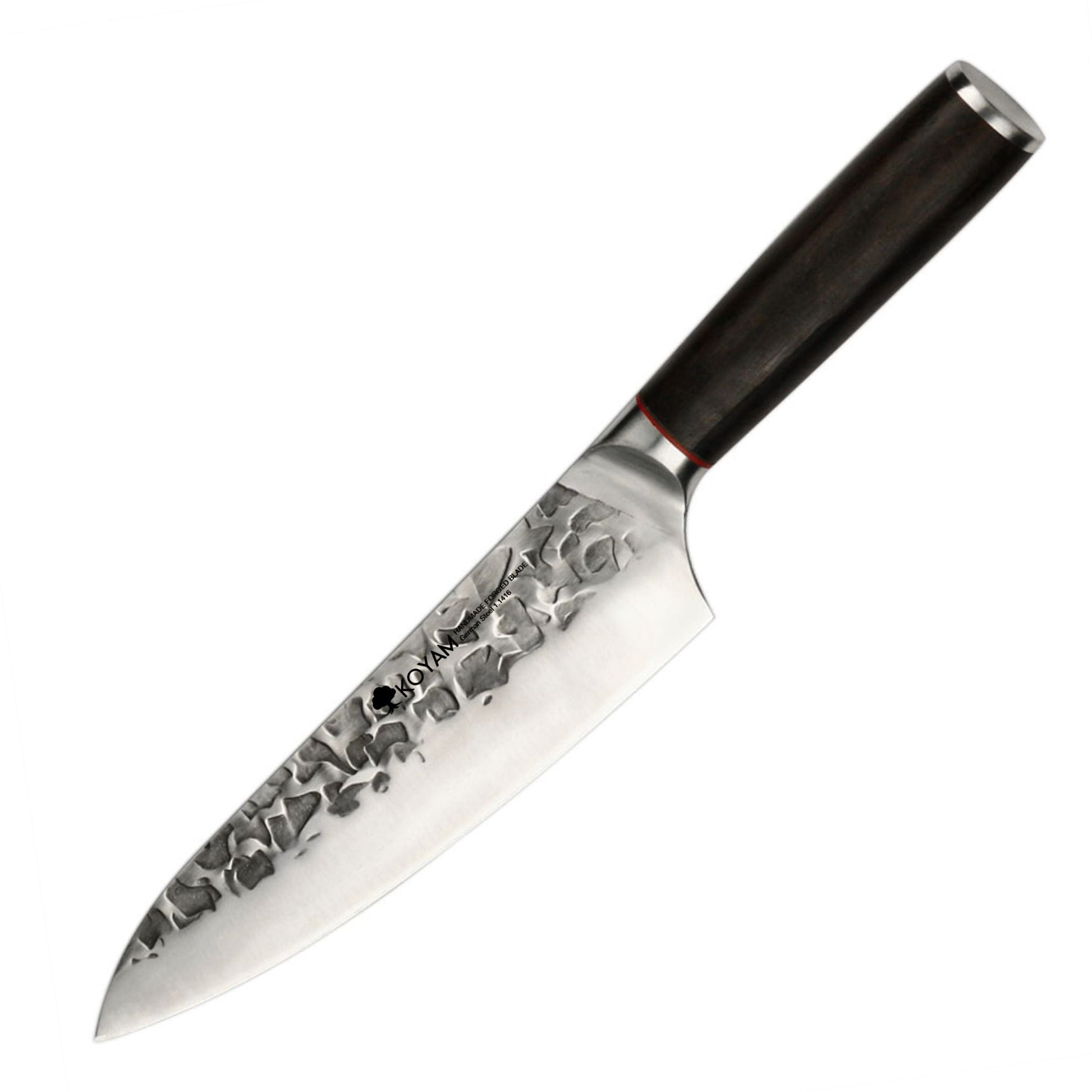 Cuchillo Chef 20,5 Cm Forjado Acero 1.4116 Hecho a Mano Koyam4#undefined