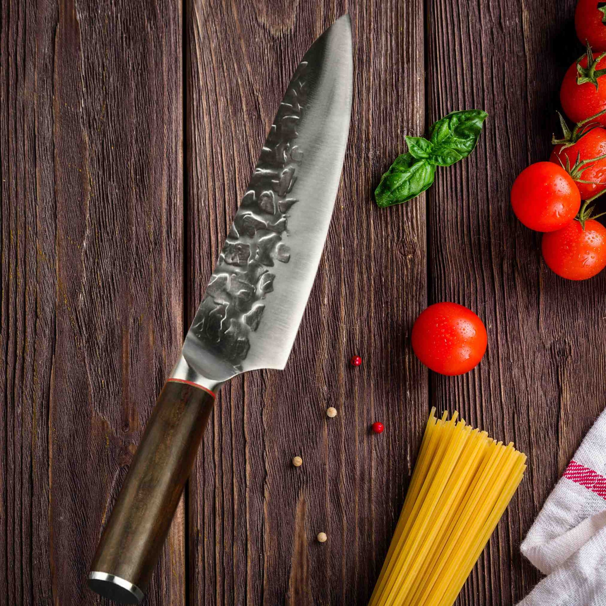 Cuchillo Chef 20,5 Cm Forjado Acero 1.4116 Hecho a Mano Koyam1#undefined