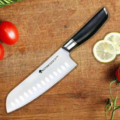 Cuchillo Santoku 18 Cm Acero 1.4116 Koyam1#undefined