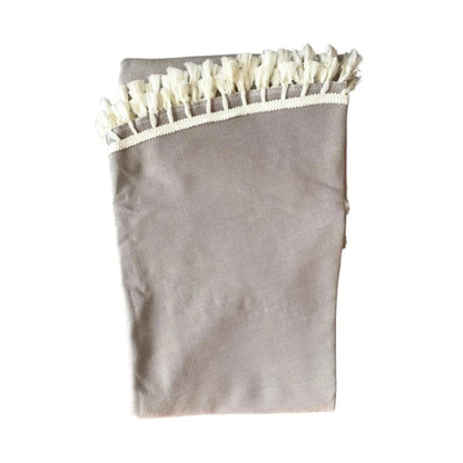 Mantel Redondo Gris 220 cm Bohemik6#Gris