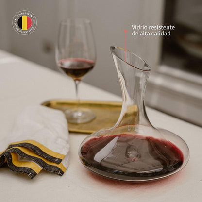 Decantador Aireador Vino Rouge 1500ml Simplit2#Sin color