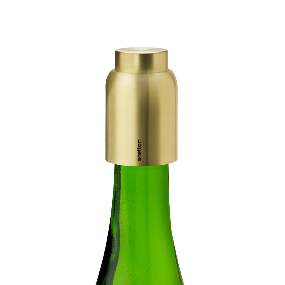 Tapon para botella para sellado al vacio Collar Stelton2#Dorado
