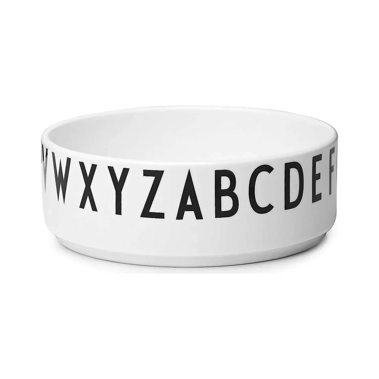 Bowl de Porcelana - 11 cm - Design Letters3#Blanco