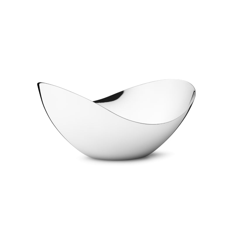 BLOOM TALL - Fuente Mediana - Georg Jensen2#Plateado