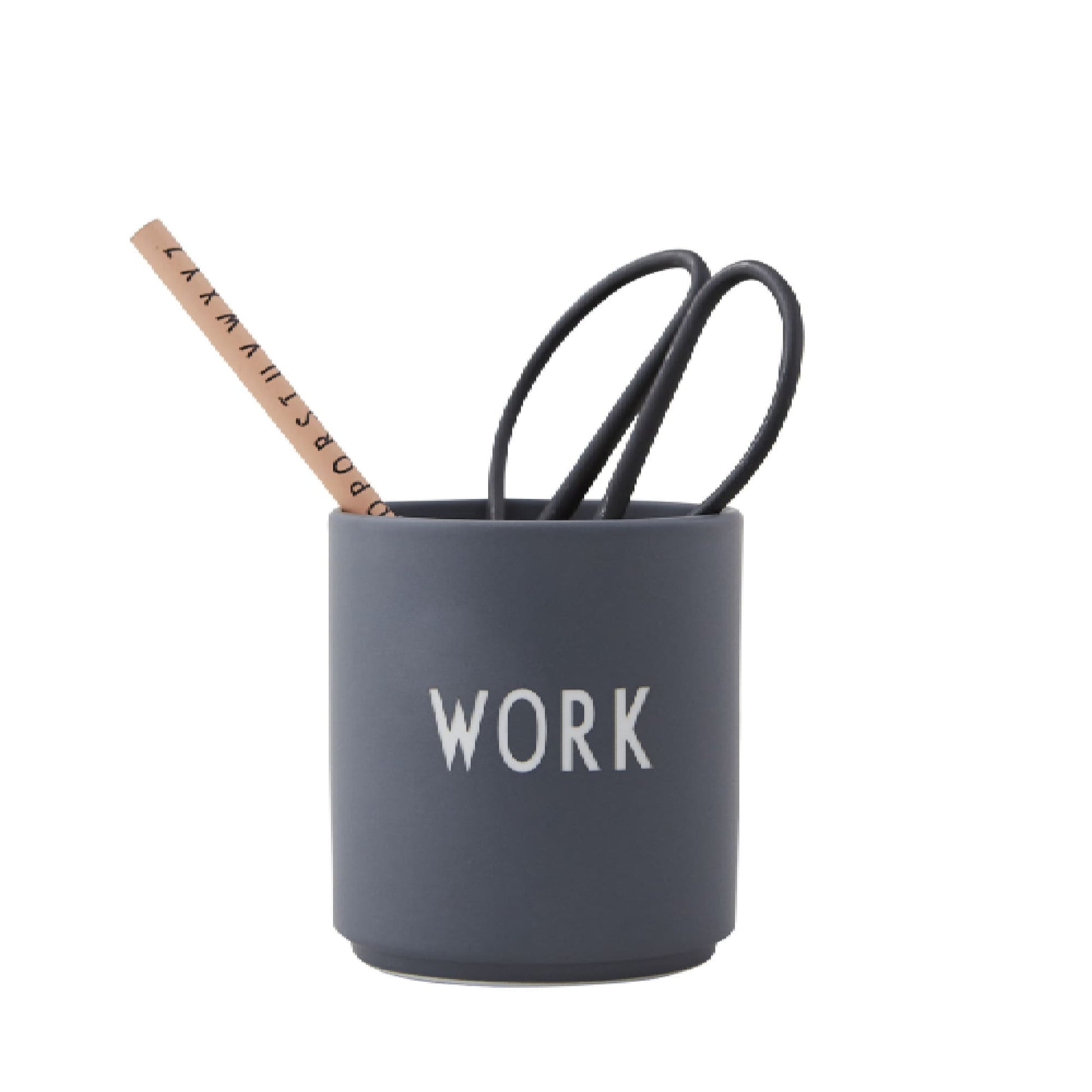 Taza Favourite Work Design Letters2#Gris