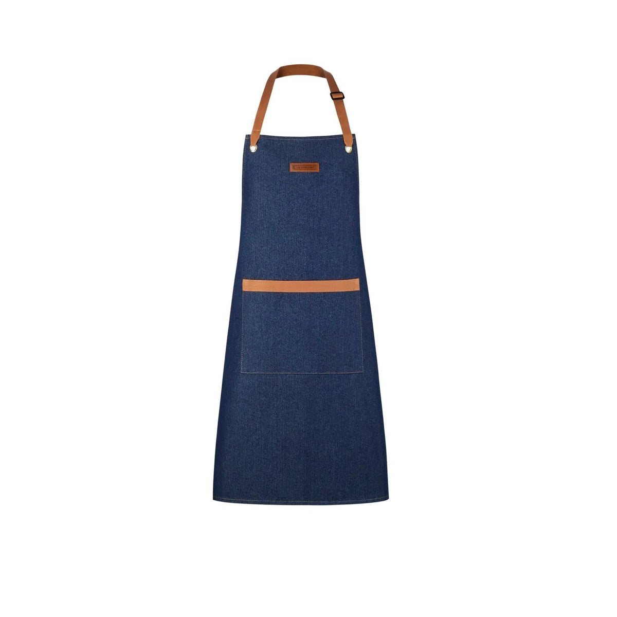 Delantal Chefs Dark Blue Denim Le Creuset-Delantales