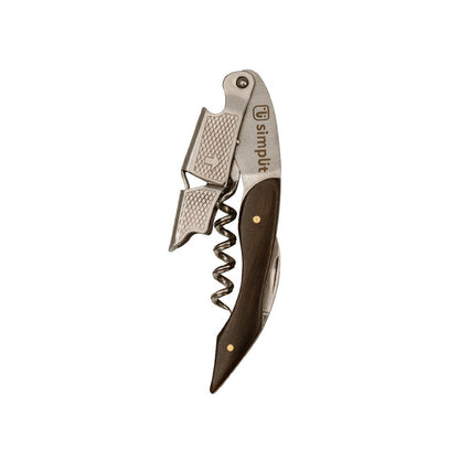 Descorchador Abridor Vino Sommelier Simplit2#Marrón