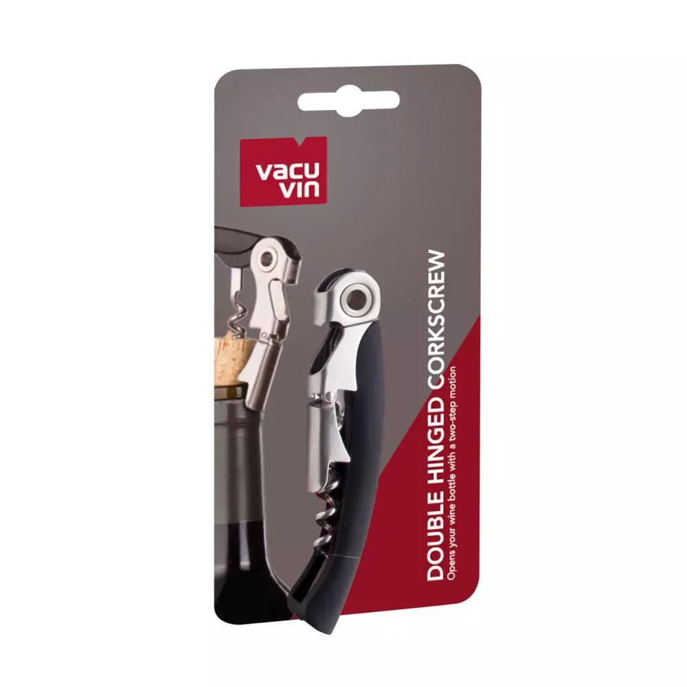 Descorchador Classic 2 Tiempos Negro VacuVin4#Negro