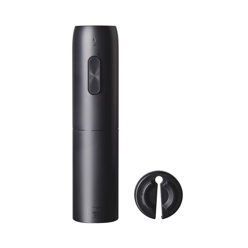 Descorchador Eléctrico Negro Vacuvin-Accesorios para Vinos