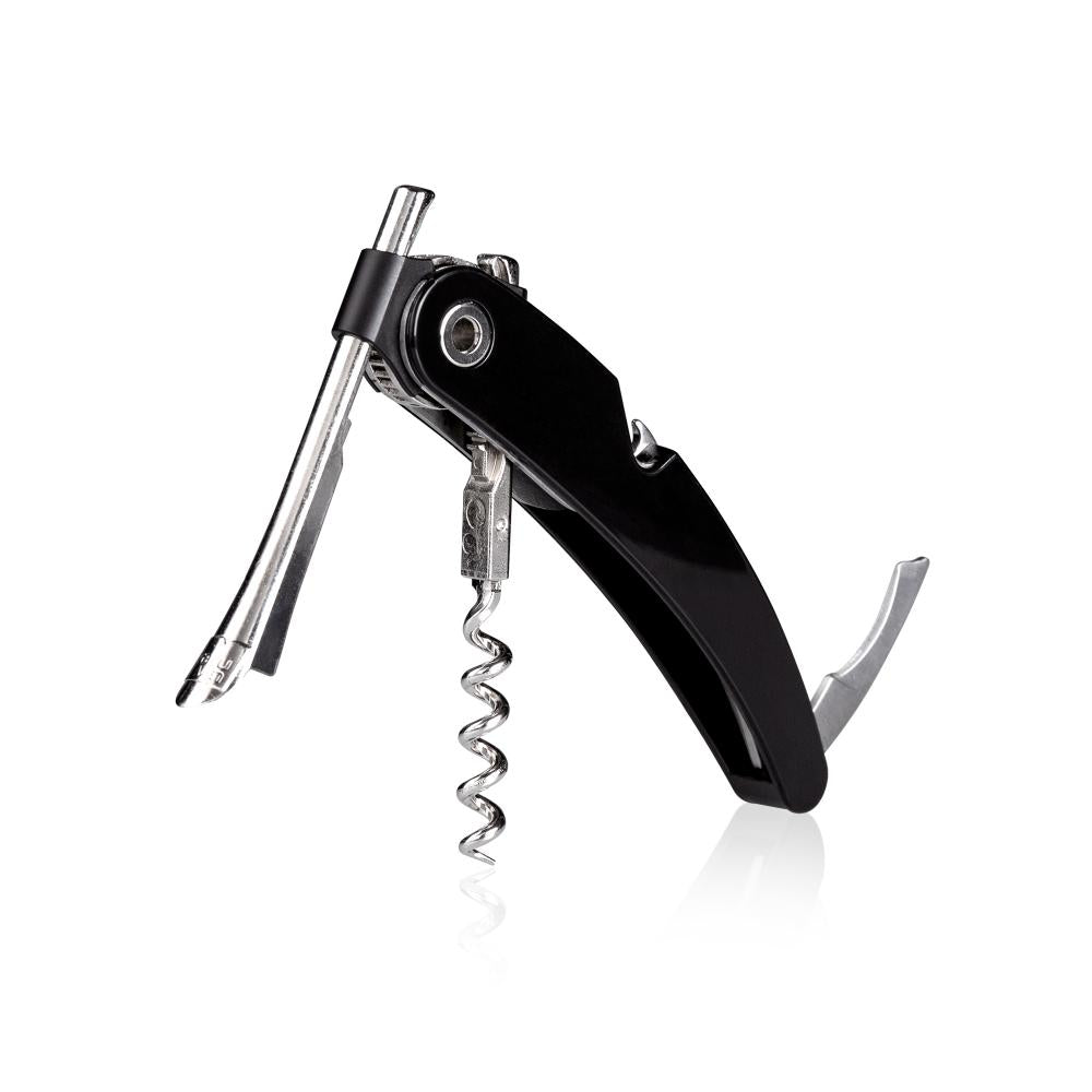 Descorchador Single Pull Vacuvin1#Negro