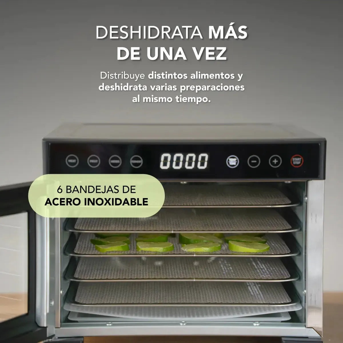 Deshidratador de Alimentos Mouvair Dry-Deshidratadores