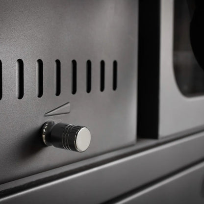 Cocina A Leña Europea S900 Alcazar10#Gris