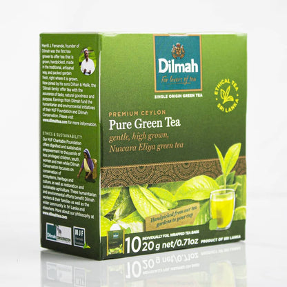 Pack 10 Bolsitas Te Verde Ceylon Natural Dilmah3#Sin color