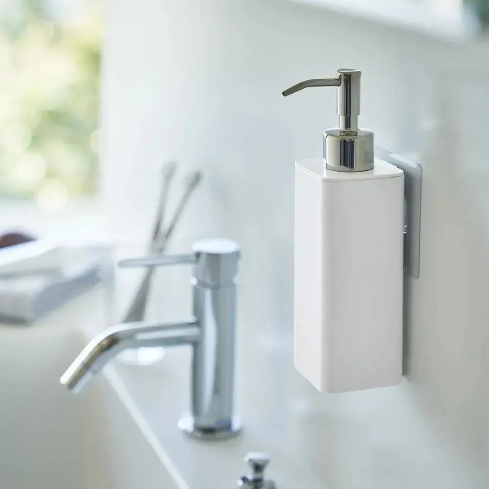 Dispensador Jabón Pared Yamazaki1#Blanco