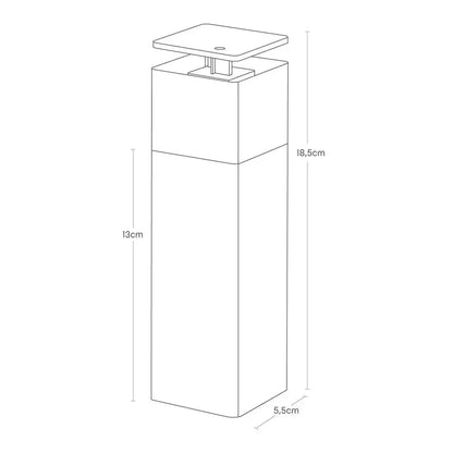 Dispensador Jabón Push Yamazaki2#Blanco