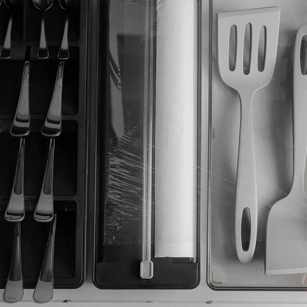 Dispensador Papel Alusa y Film Ou4#Negro