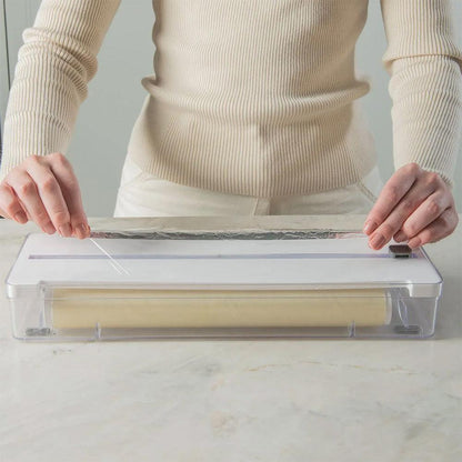 Dispensador Papel Alusa y Film Ou1#Blanco