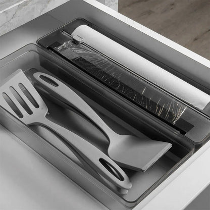 Dispensador Papel Alusa y Film Ou2#Negro