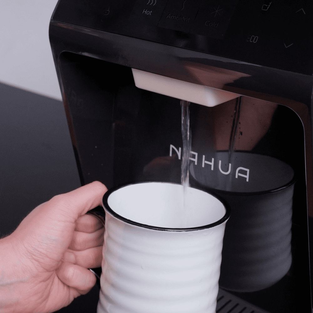 Dispensador Purificador de Agua Elite Osmosis Inversa + Filtro re mineralizador Nahua5#Negro