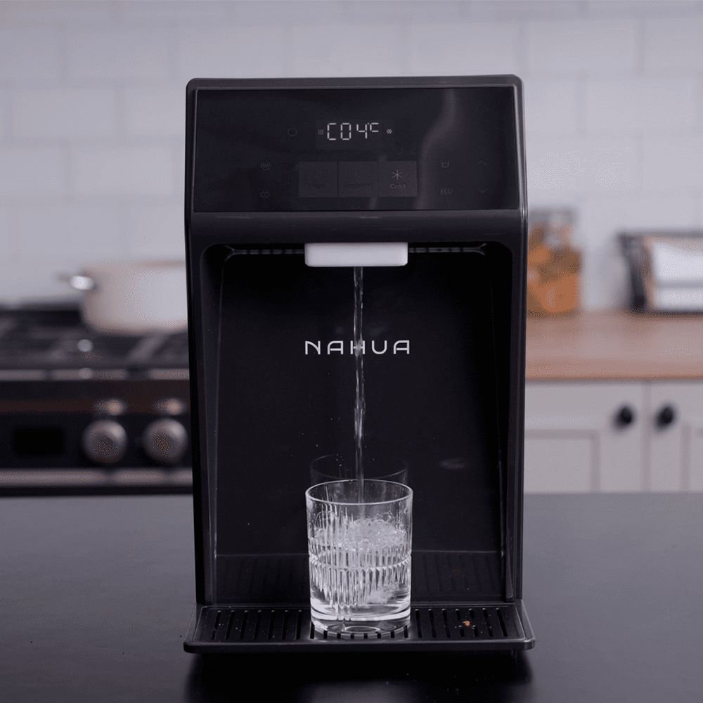 Dispensador Purificador de Agua Elite Osmosis Inversa + Filtro re mineralizador Nahua1#Negro
