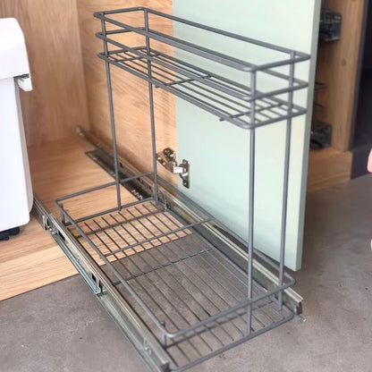 Organizador Doble Altura Pequeño CasaChic3#Gris