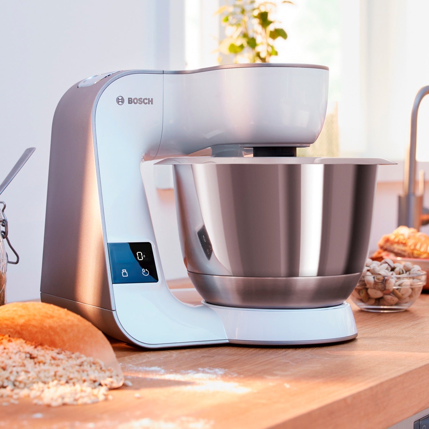 Robot de Cocina con Báscula MUM5XW10 Bosch1#Blanco