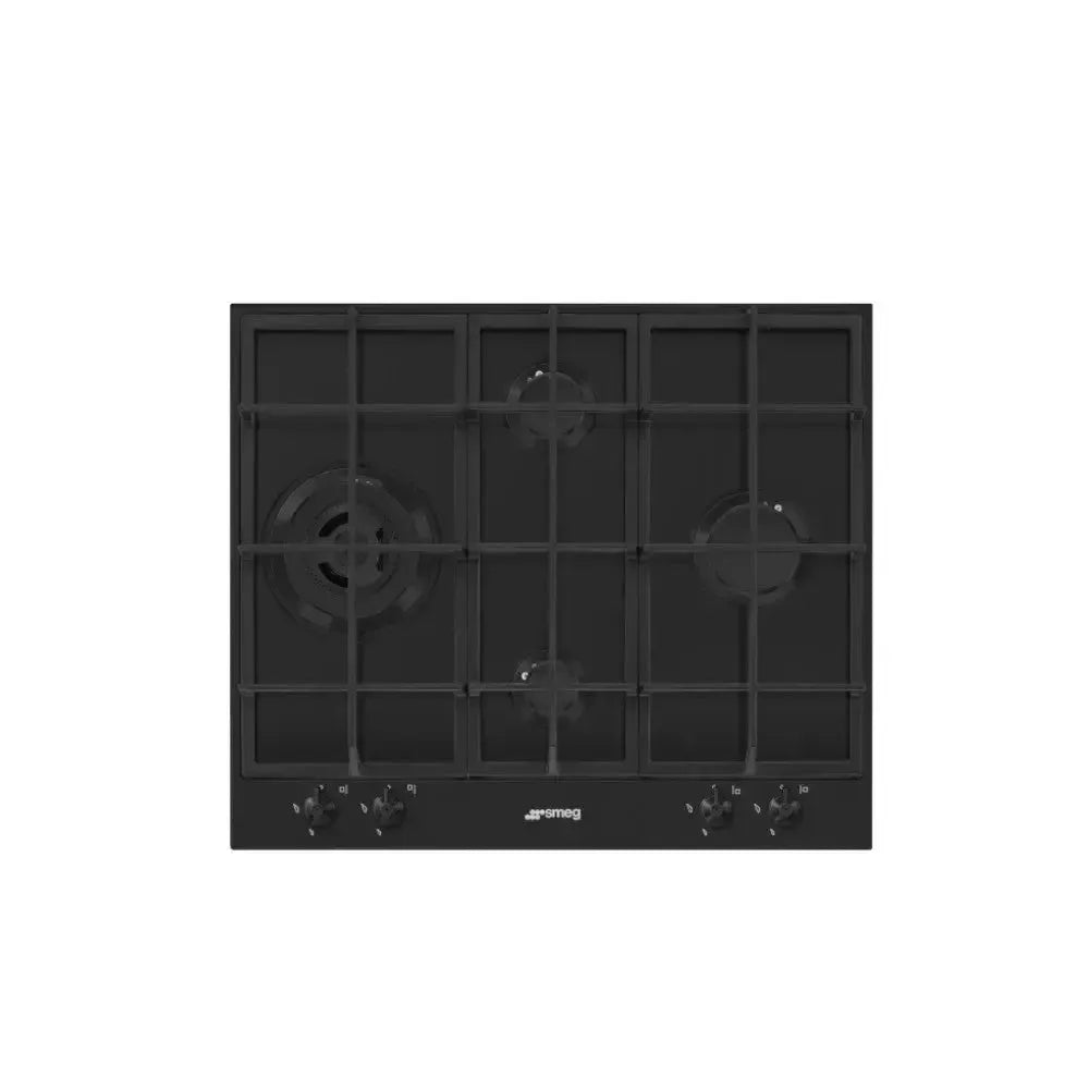 Encimera a Gas Clásica PX364LMB 4 Quemadores 60 cm Smeg - Caja Dañada-Encimeras a Gas