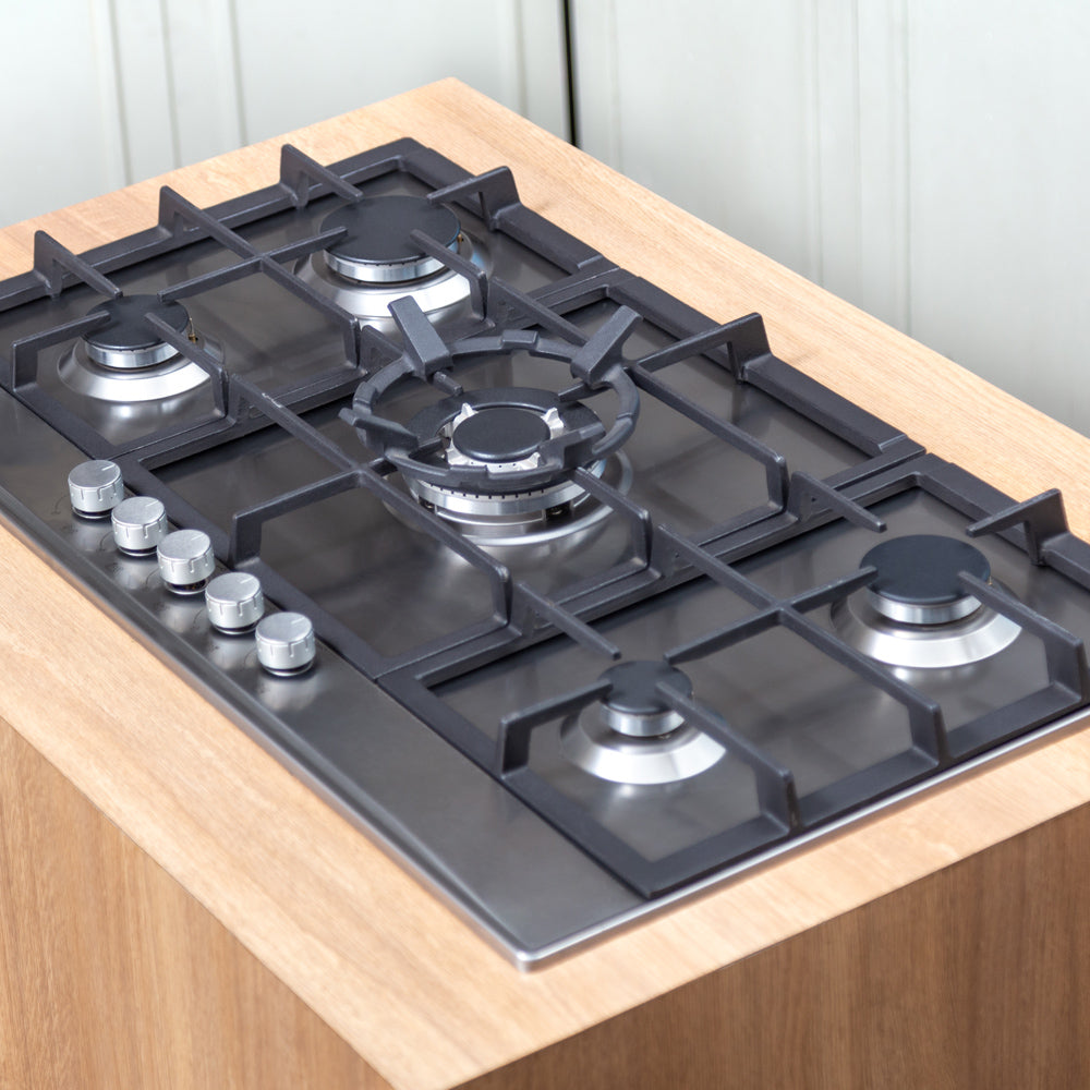 Encimera a Gas Design 5 Quemadores 90 cm FDV - Caja Dañada-Encimeras a Gas