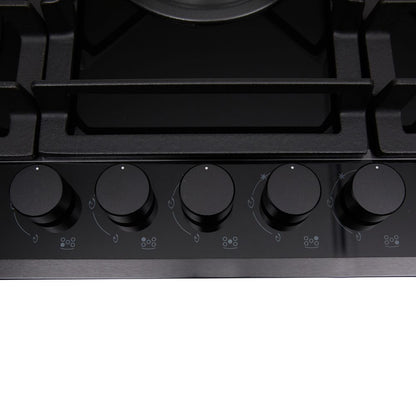 Encimera a Gas Signature 5 Quemadores 70 cm FDV Deluxe - Caja Dañada-Encimeras a Gas