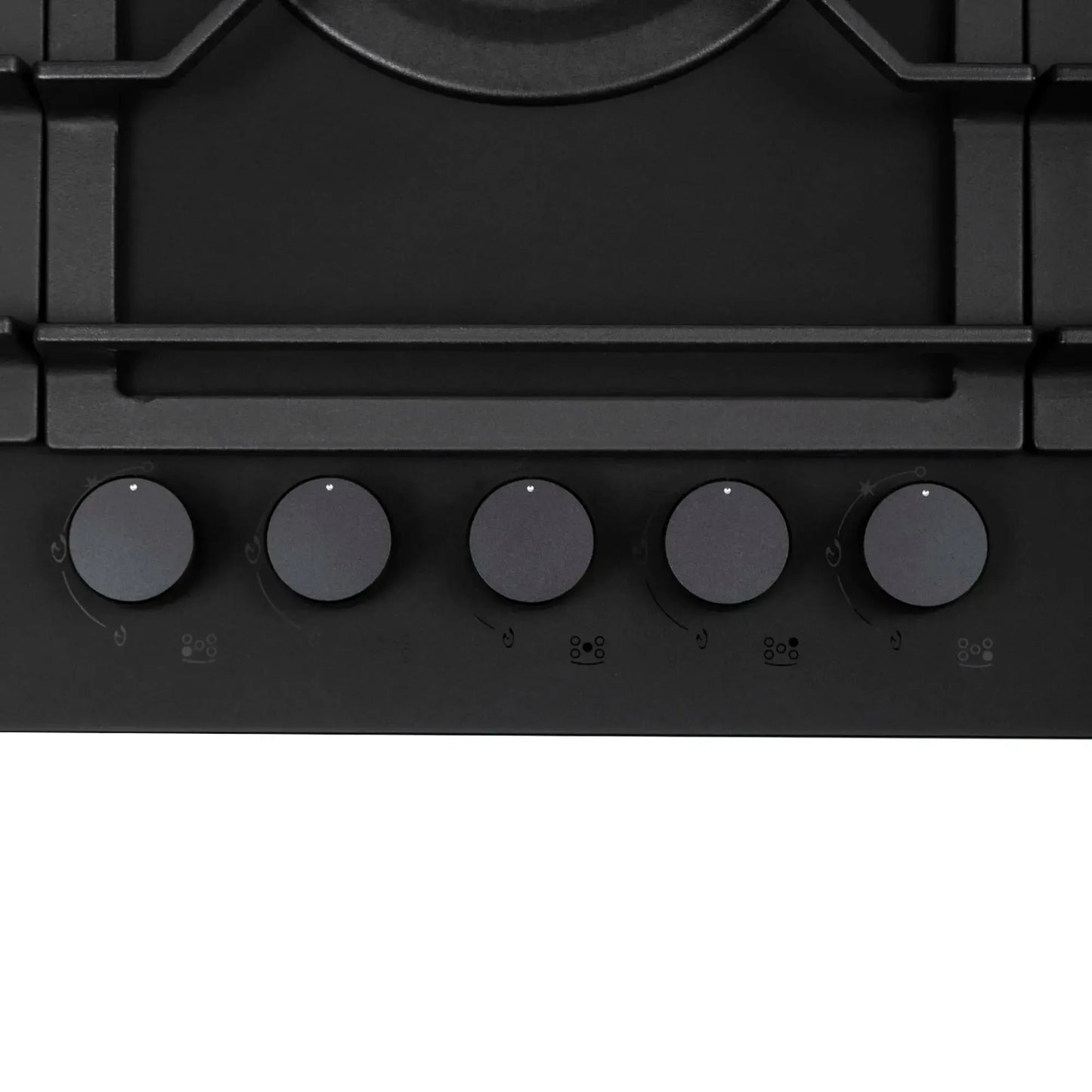 Encimera a Gas Signature Black Matt 5 Quemadores 90 cm FDV Deluxe-Encimeras a Gas