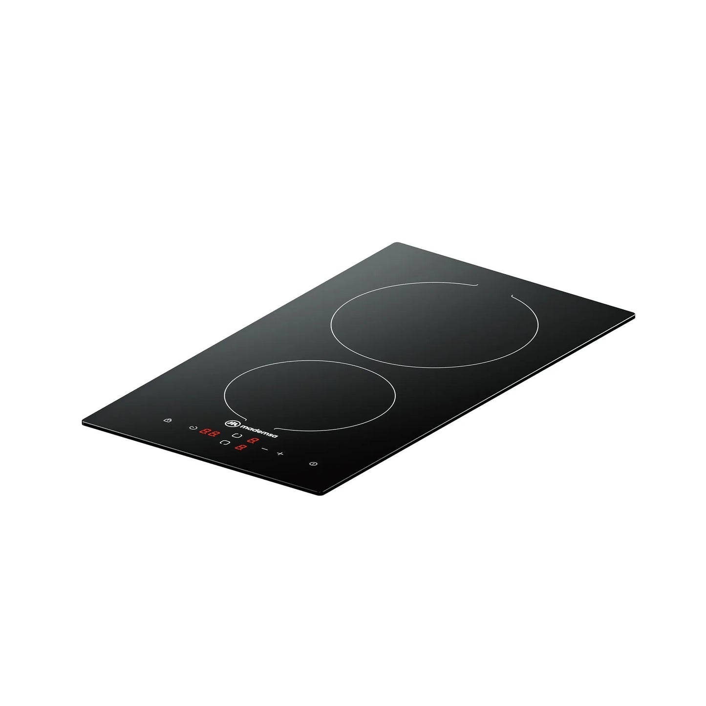 Encimera Eléctrica 2 Platos Mademsa Vitrocerámica VM2TR Mademsa-Encimeras Vitroceramicas