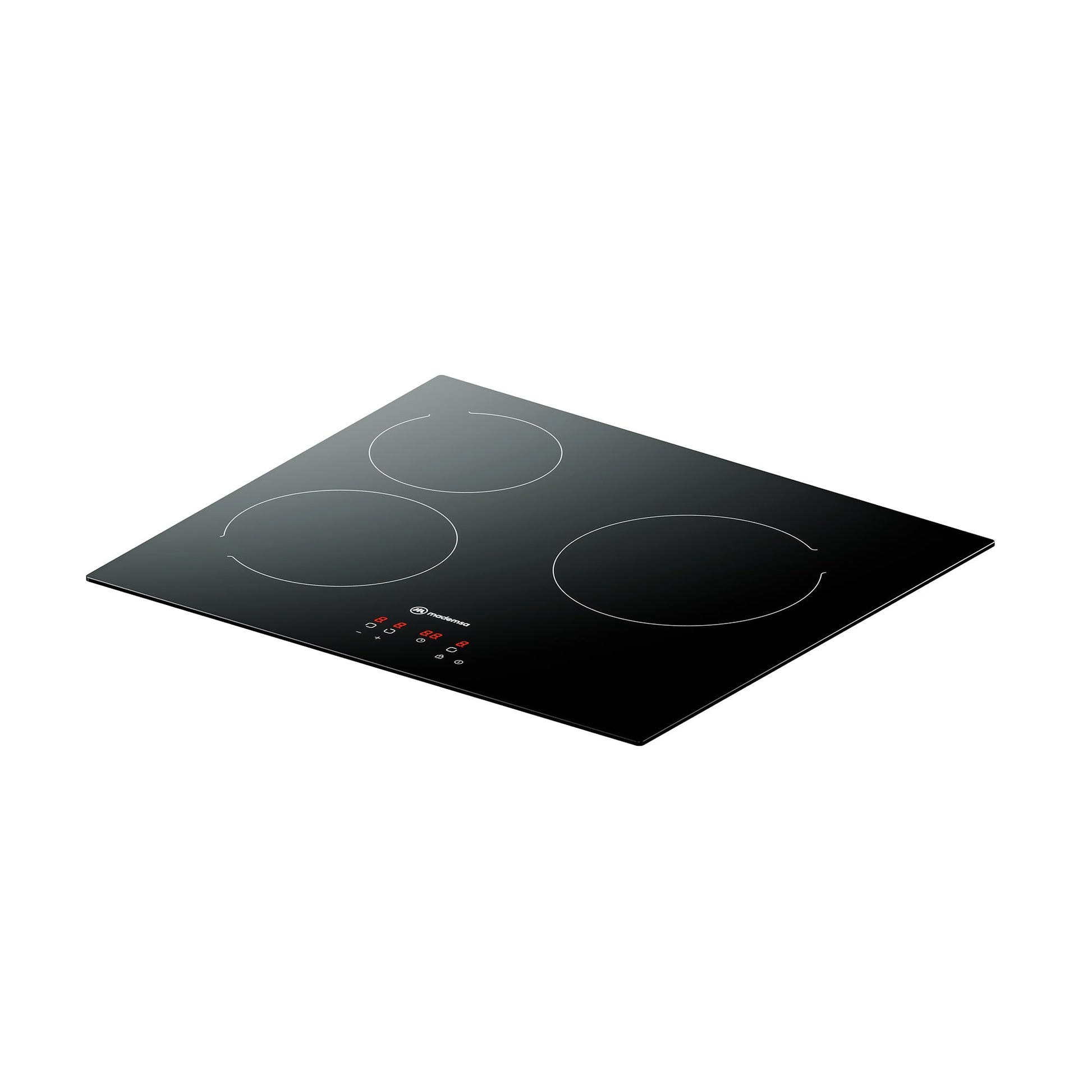 Encimera Eléctrica 3 Platos Mademsa Victrocerámica VM3TR Mademsa-Encimeras Vitroceramicas