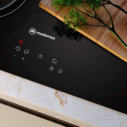 Encimera Eléctrica 3 Platos Mademsa Victrocerámica VM3TR Mademsa-Encimeras Vitroceramicas