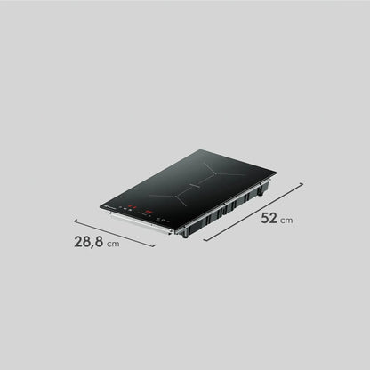 Encimera Inducción 2 Platos Eléctrica Efficient IE2TP Electrolux-Encimeras de Inducción