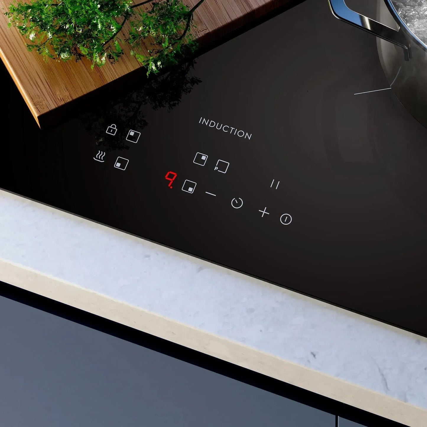 Encimera Inducción 4 Platos Eléctrica Efficient IE4TW Electrolux-Encimeras de Inducción