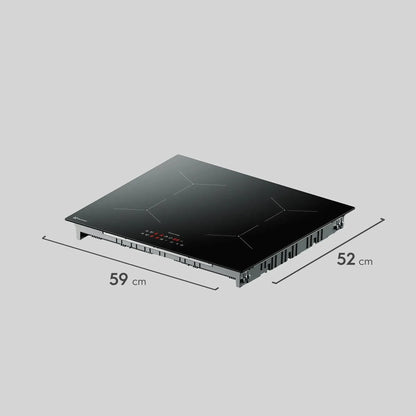 Encimera Inducción 4 Platos Eléctrica Efficient IE4TW Electrolux-Encimeras de Inducción