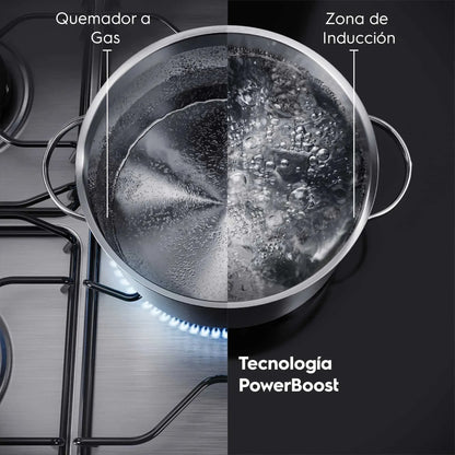 Encimera Inducción 4 Platos Eléctrica Efficient IE4TW Electrolux-Encimeras de Inducción