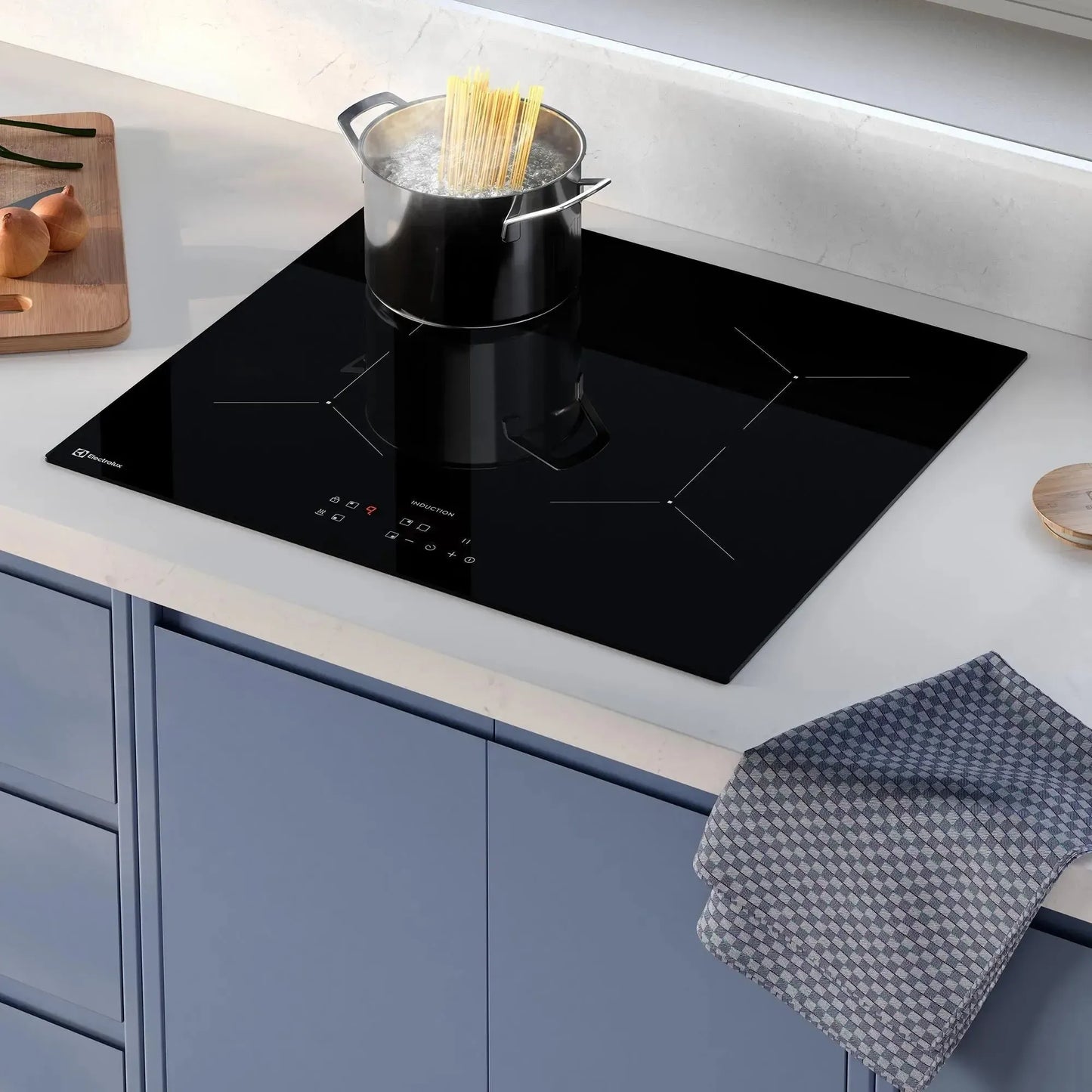 Encimera Inducción 4 Platos Eléctrica Efficient IE4TW Electrolux-Encimeras de Inducción