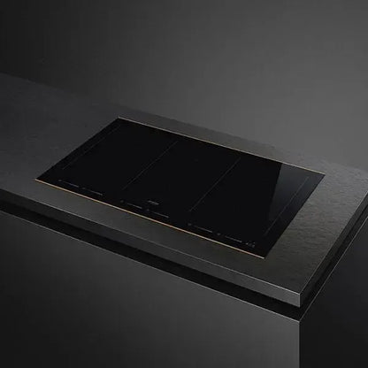 Encimera Negra  Inducción Smeg 90 Cm  