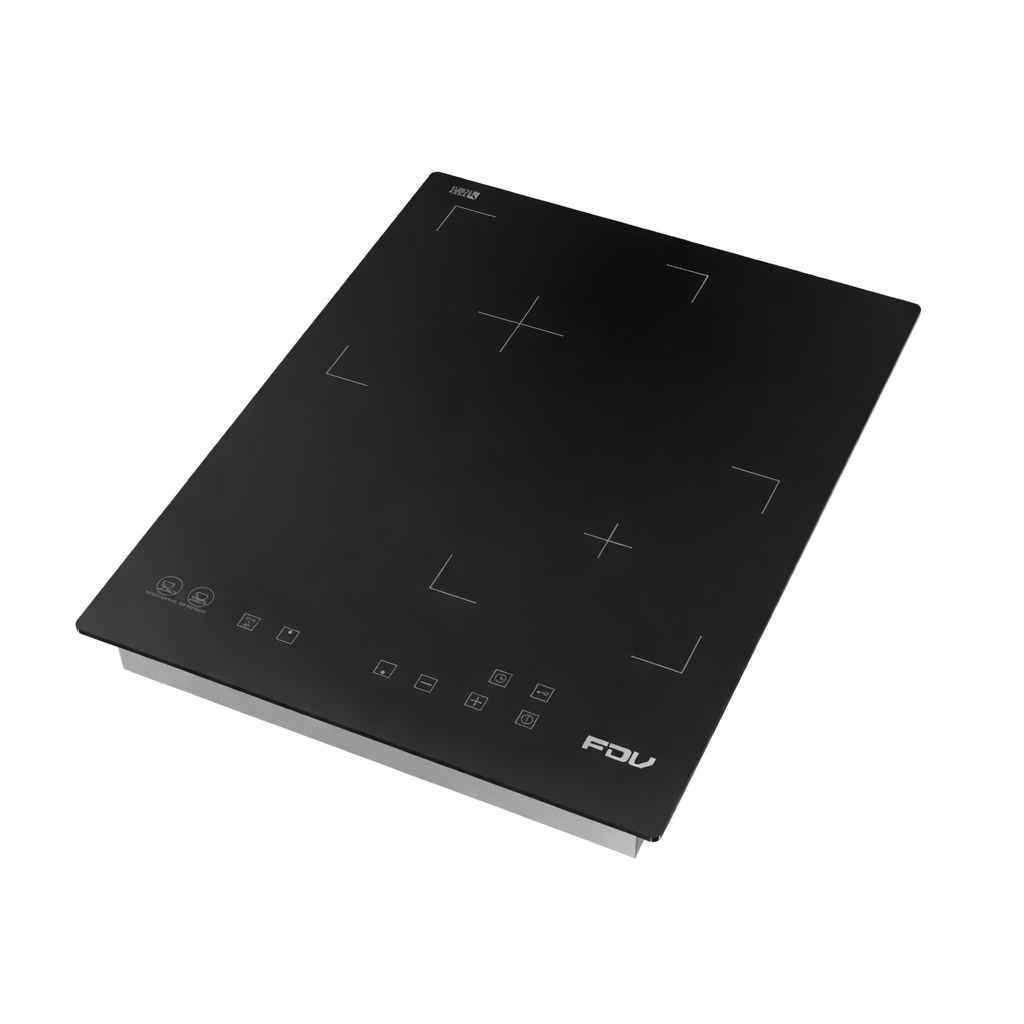 Encimera Vitrocerámica 2 Black 2 Quemadores 35 cm FDV - Caja Dañada-Encimeras Vitroceramicas
